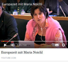 Maria Noichl im Parlament