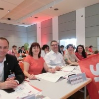 Die Delegierten der SPD Nürnberger Land auf dem LPT in Schweinfurt