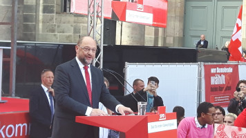 Martin Schulz am Pult