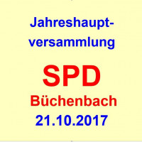 Jahreshauptversammlung der SPD Büchenbach mit Weißwurstfrühstück