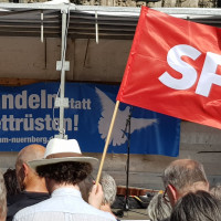 Ostermarsch in Nürnberg und Abrüstungsforderungen der SPD