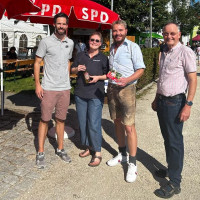 Büchenbacher Weiherfest mit SPD-Stand