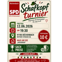 Schafkopfturnier am 12. Juni 2026