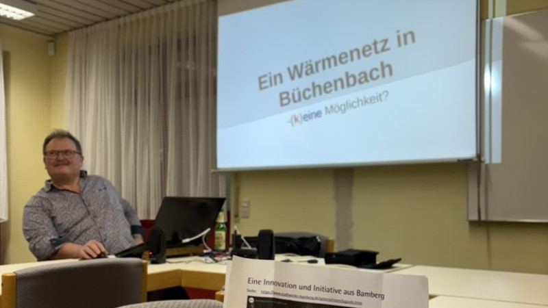 Ein Wärmenetz in Büchenbach