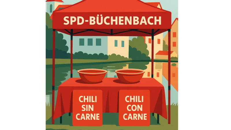 Heiß, herzlich und handgemacht – SPD Büchenbach beim Weiherfest 2025