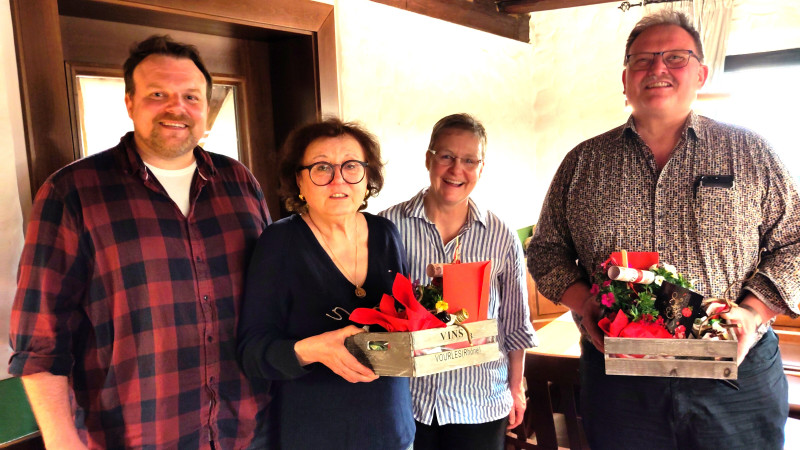 SPD Büchenbach würdigt Irene Schinkel und Robert Schuster